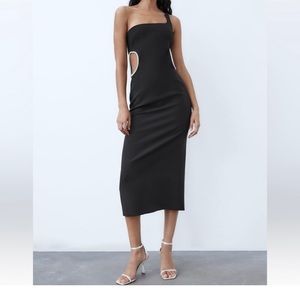 Zara cut out dress